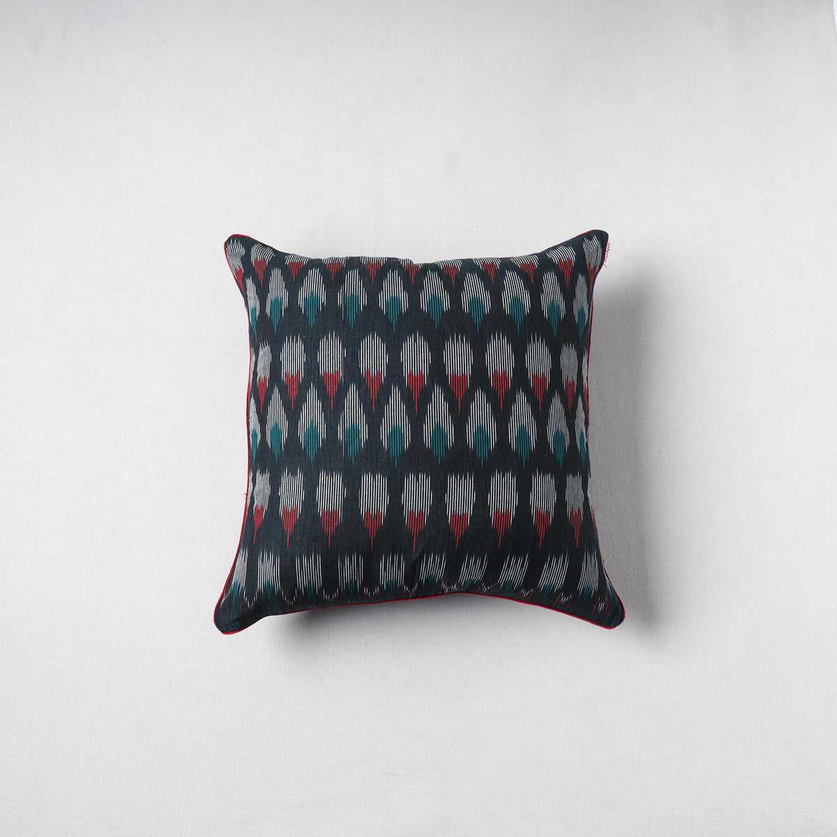 Pochampally Ikat Cushion Cover (16 x 16 in) 10