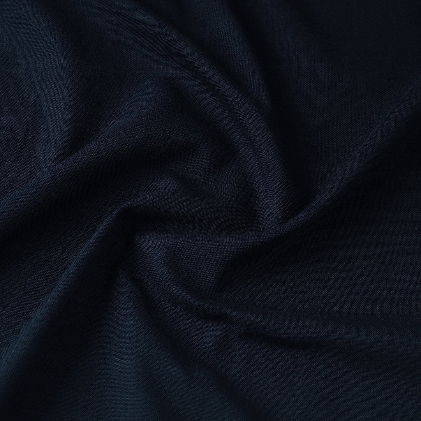 Blue - Jhiri Pure Handloom Cotton Fabric 90