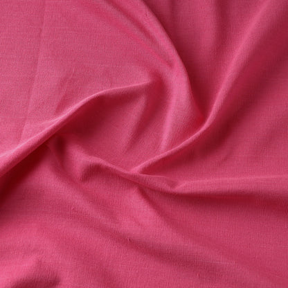 Pink - Jhiri Pure Handloom Cotton Fabric 91