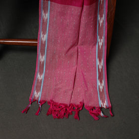Pochampally Ikat Weave 3pc Cotton Unstitched Dress Material Suit Set 12