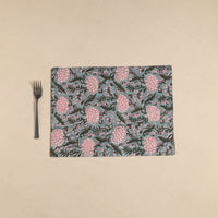 Floral Print Cotton Reversible Table Mat 21