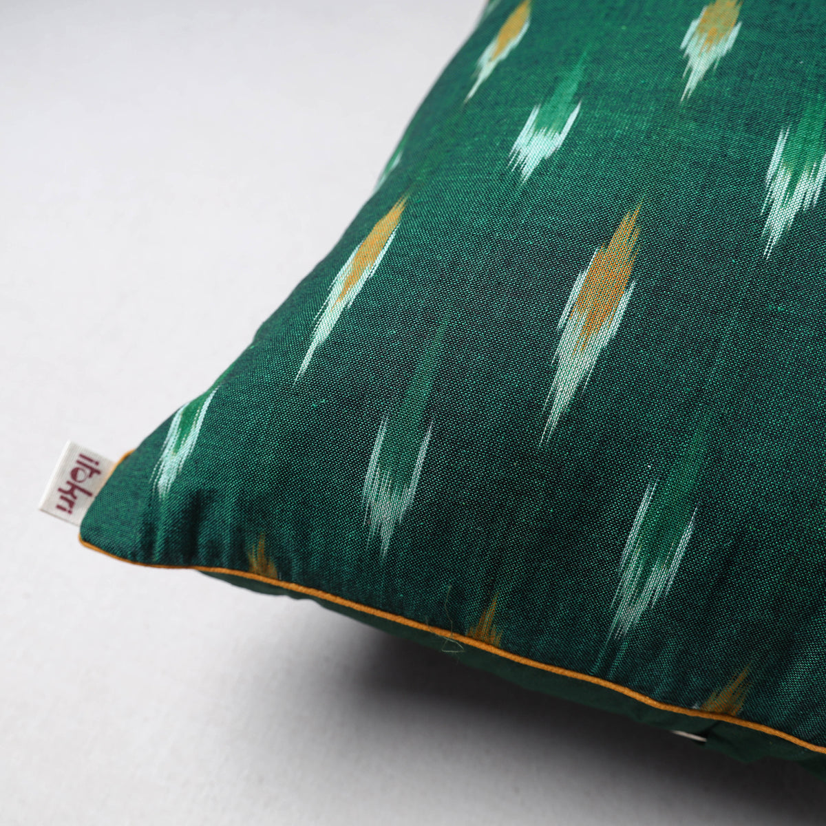 Pochampally Ikat Cushion Cover (16 x 16 in) 15