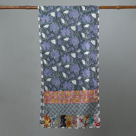  Sanganeri Block Printed Patchwork Cotton Stole 50 