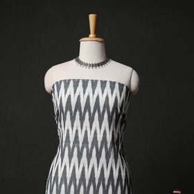 Pochampally Ikat Weave 3pc Cotton Unstitched Dress Material Suit Set 15