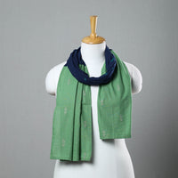 Multicolor - Jacquard Cotton Patchwork Stole 18