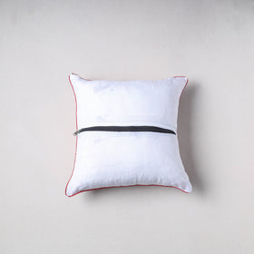 Sanganeri Floral Print Cushion Cover (16 x 16 in) 19
