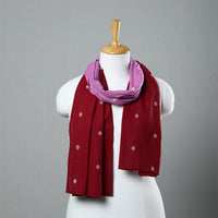 Multicolor - Jacquard Cotton Patchwork Stole 17