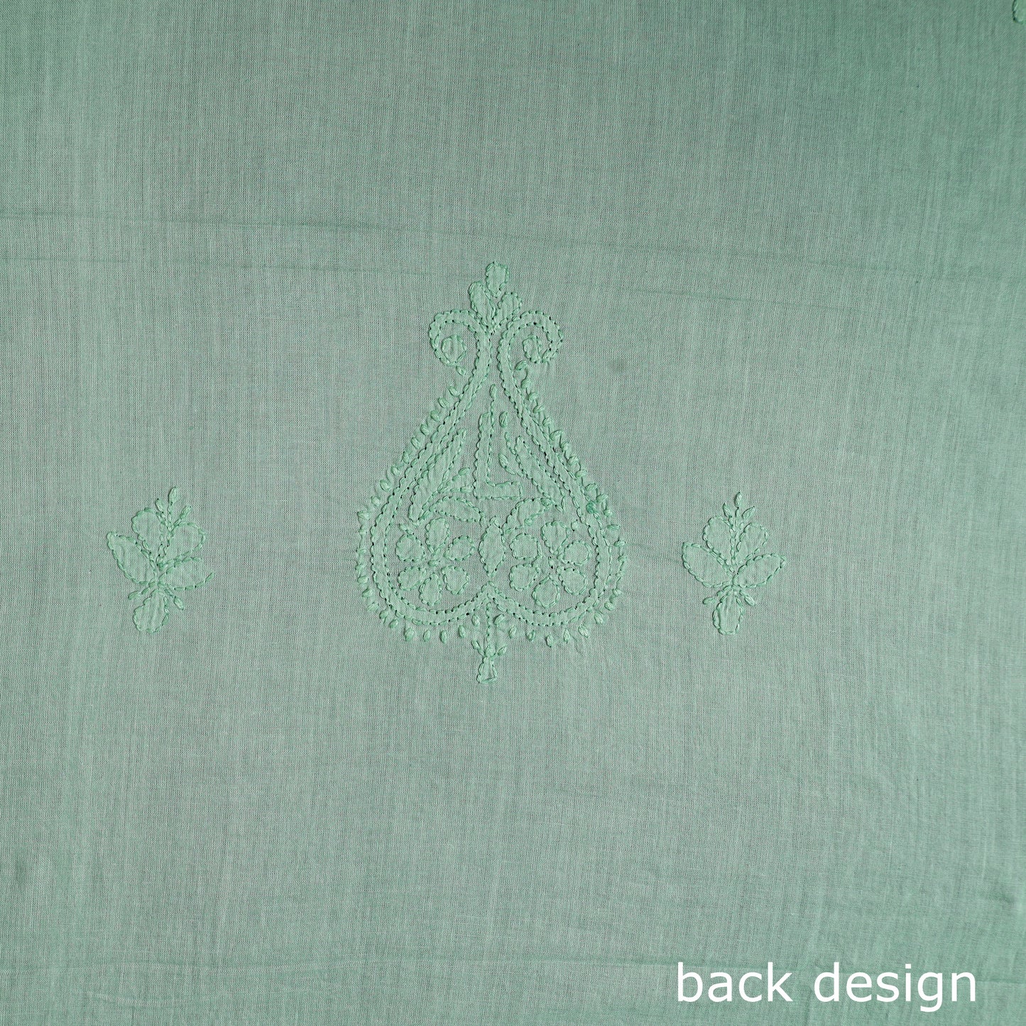 Hand Embroidery Mul Cotton Chikankari Kurta Material (3.1m) 59