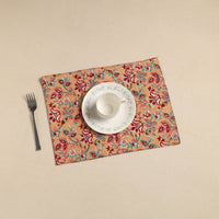 Floral Print Cotton Reversible Table Mat 25