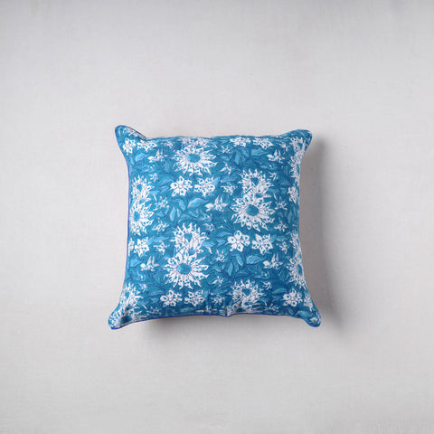 Sanganeri floral print cushion cover (16 x 16 in) 21