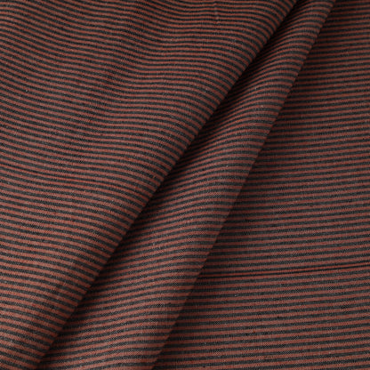 Brown - Jhiri Pure Handloom Cotton Fabric