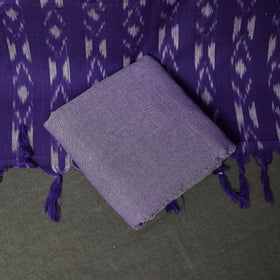 Pochampally Ikat Weave 3pc Cotton Unstitched Dress Material Suit Set 16