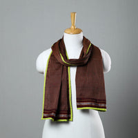 Red - Cotton Khun Weave Stole 06