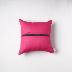 Running stitch plain cushion cover (16 x 16 in) 24
