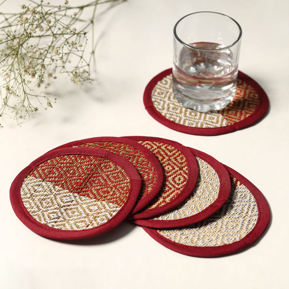 madur grass coasters