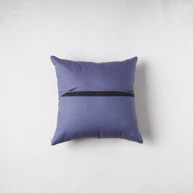 Running stitch plain cushion cover (16 x 16 in) 25