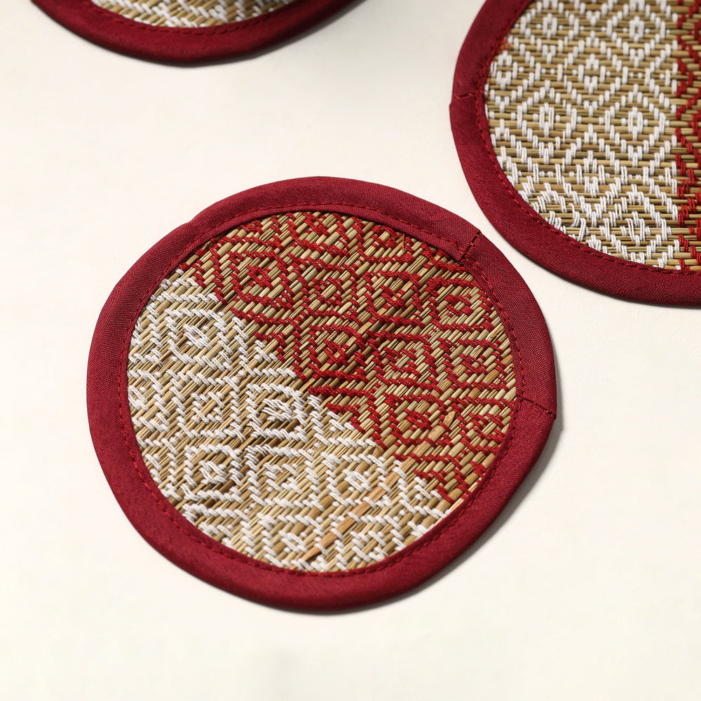 madur grass coasters