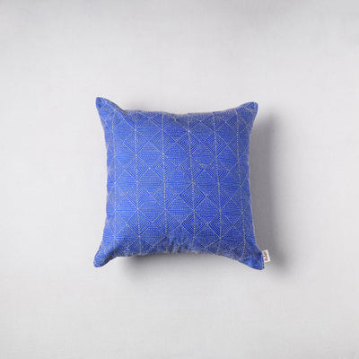 Running stitch plain cushion cover (16 x 16 in) 26