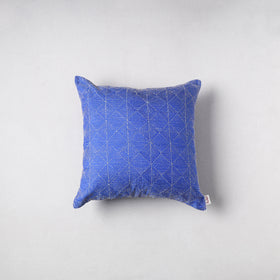 Running stitch plain cushion cover (16 x 16 in) 26