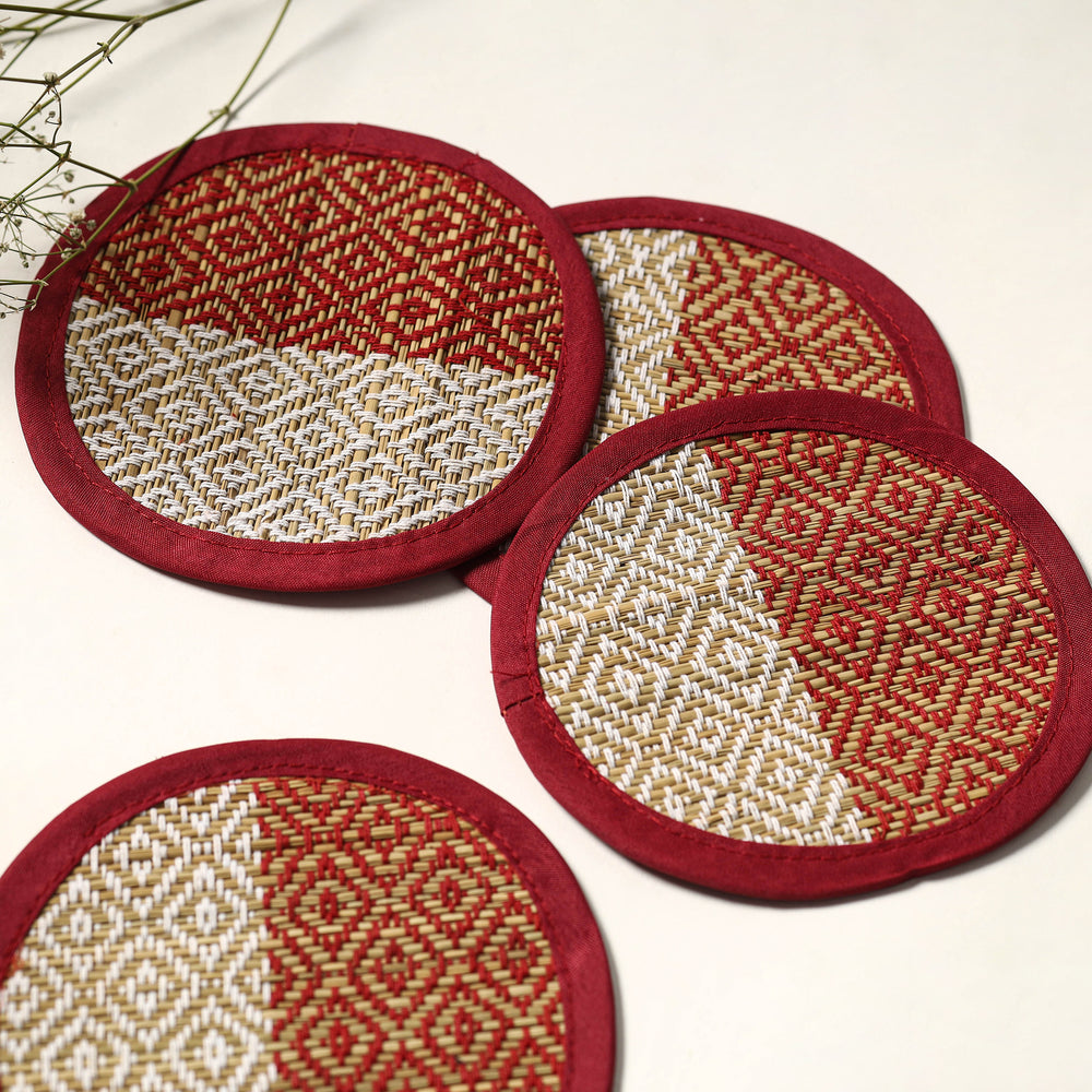 madur grass coasters