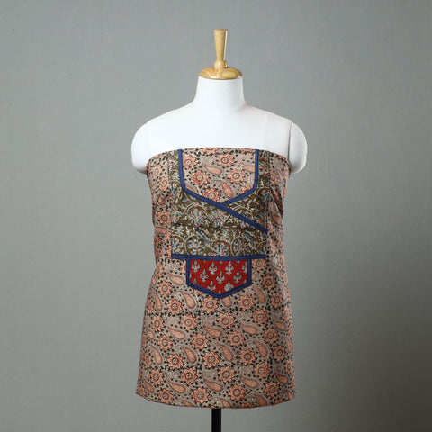 Multicolor - kalamkari cotton unstitched kurta material