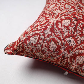 Kalamkari Print Cushion Cover (16 x 16 in) 27