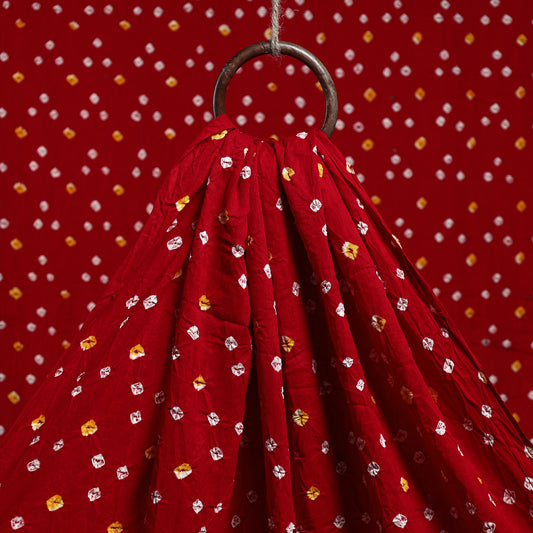 Kutch Bandhani Tie-Dye Cotton Fabric 22