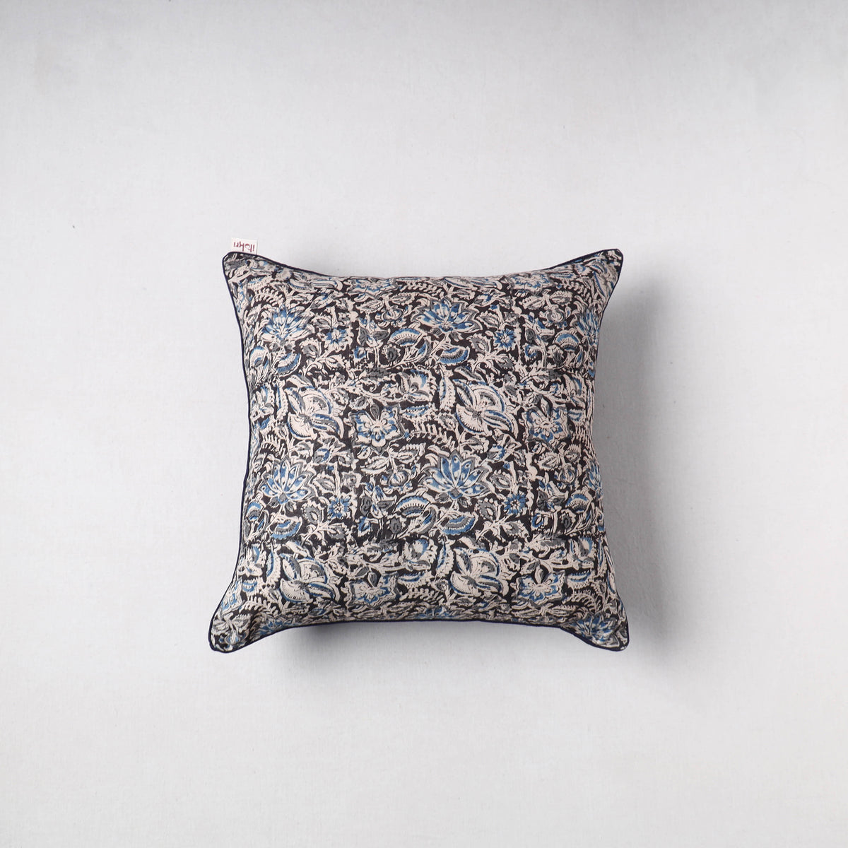 Kalamkari Print Cushion Cover (16 x 16 in) 28
