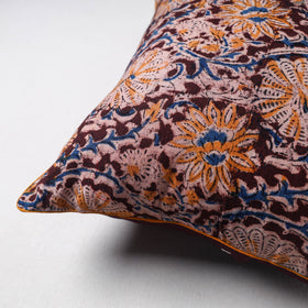 Kalamkari Print Cushion Cover (16 x 16 in) 29