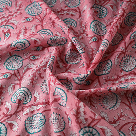 Buy Sanganeri Block Printed Cotton Fabric 12 Online at iTokri.com