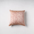 Kalamkari Print Chanderi Silk Cushion Cover (16 x 16 in) 32