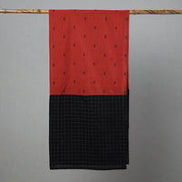 Multicolor - Jacquard Cotton Patchwork Stole 27