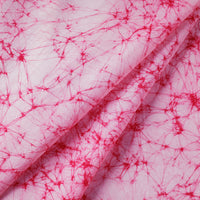 Pink - Pure Cotton Hand Batik Print Fabric 03