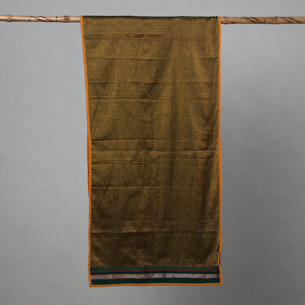 Green - Cotton Khun Weave Stole 31