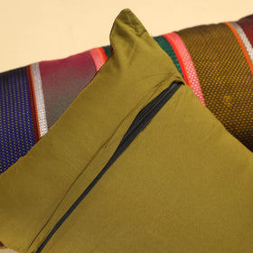  Set of 2 - Khun Patchwork Cotton Pillow Covers (25 x 15 in) 19 