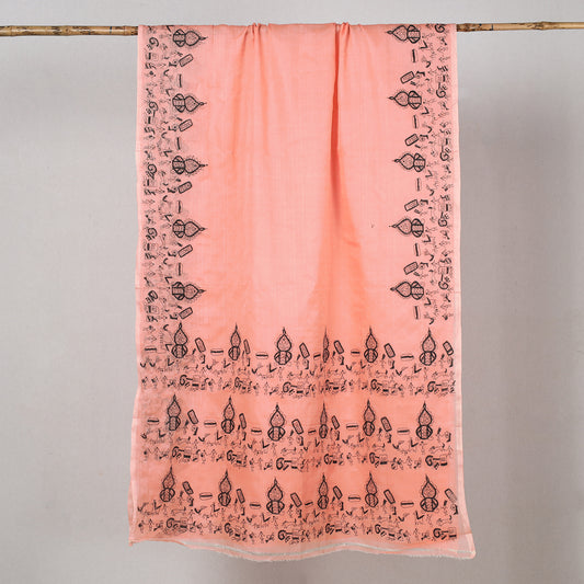 Bengal Kantha Hand Embroidery Tussar Silk Handloom Saree 07