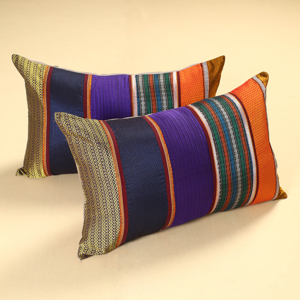 patchwork pillow cover