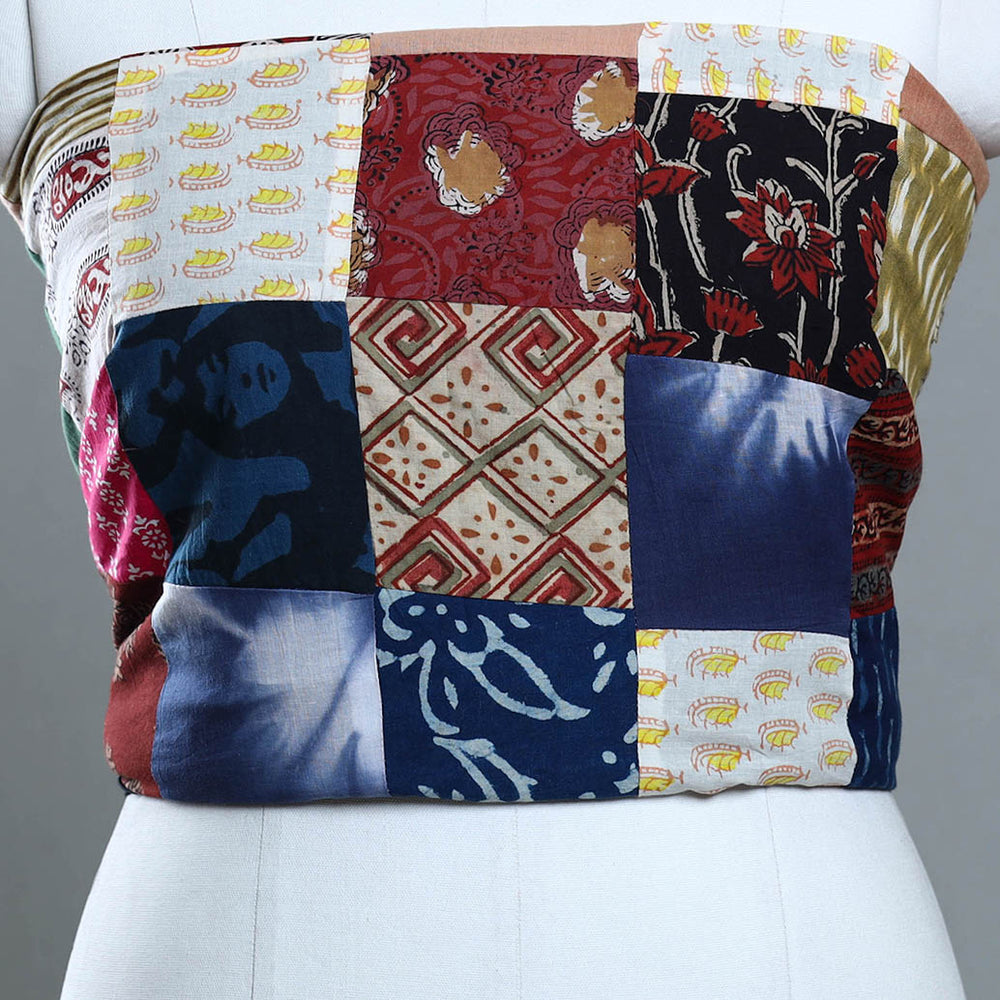 Handmade Cotton Patchwork Blouse Piece 02