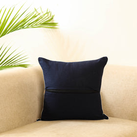 Blue Block Print Cotton Indigo bagru Cushion Cover