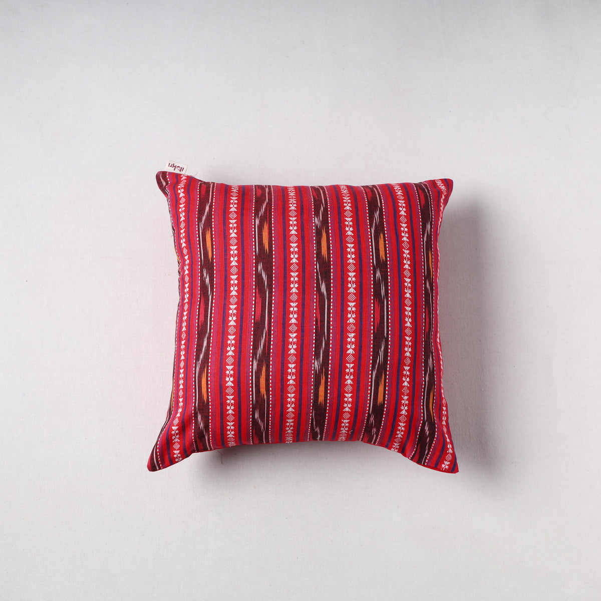 Sambalpuri Ikat Cushion Cover (16 x 16 in) 42