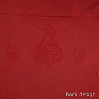 Hand Embroidery Mul Cotton Chikankari Kurta Material - (3.1m) 79