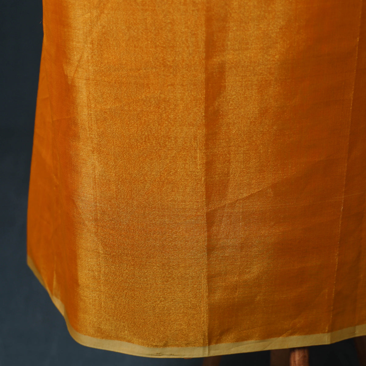 Handloom Maheshwari Silk Tissue Zari Unstitched Dress Material: Kurta with Dupatta 01