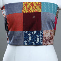 Handmade Cotton Patchwork Blouse Piece 06