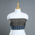 Grey - cotton pipad blouse piece 123 - handcrafted