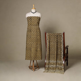 2pc cotton unstitched kalamkari dress material 07