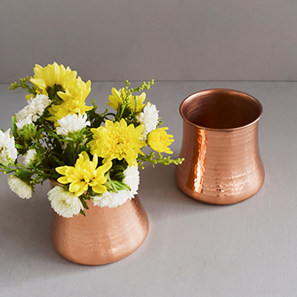 copper vases