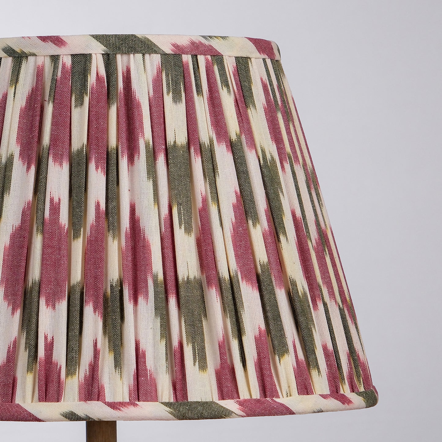 Pink Pochampally Ikat Empire Lampshade