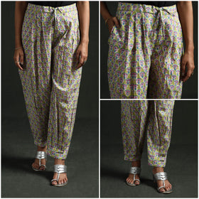 Sanganeri Hand Block Print Cotton Afghani Salwar 03