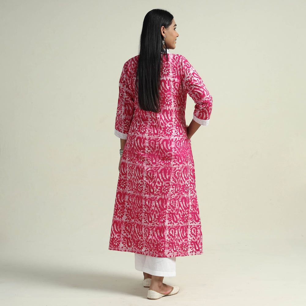 Batik Kurta with Palazzo Set
