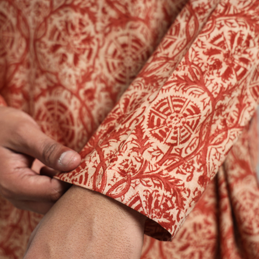 Kalamkari cotton men kurta